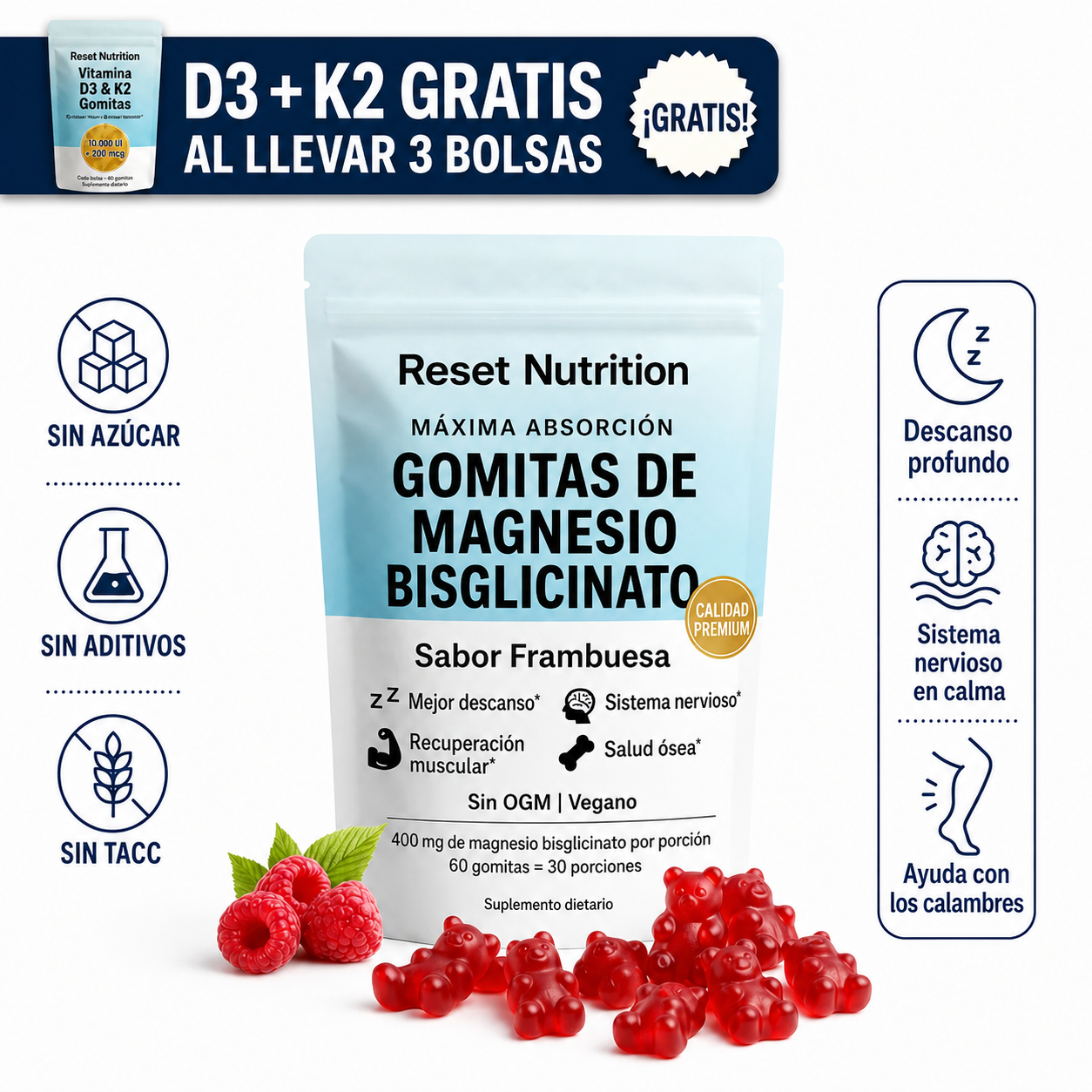 Reset® – Apagá el cortisol y volvé a descansar.