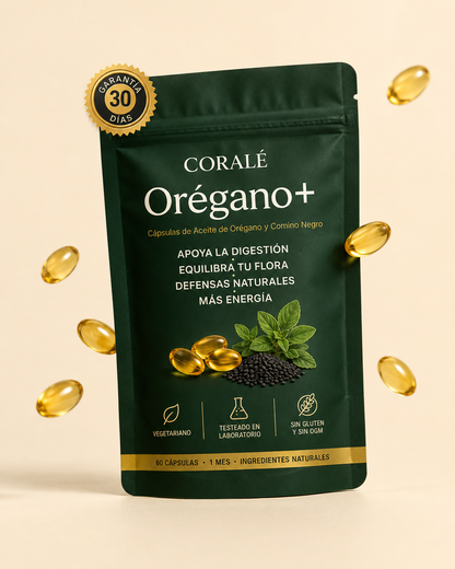 Orégano+ — Defensa diaria para tu intestino y tus defensas